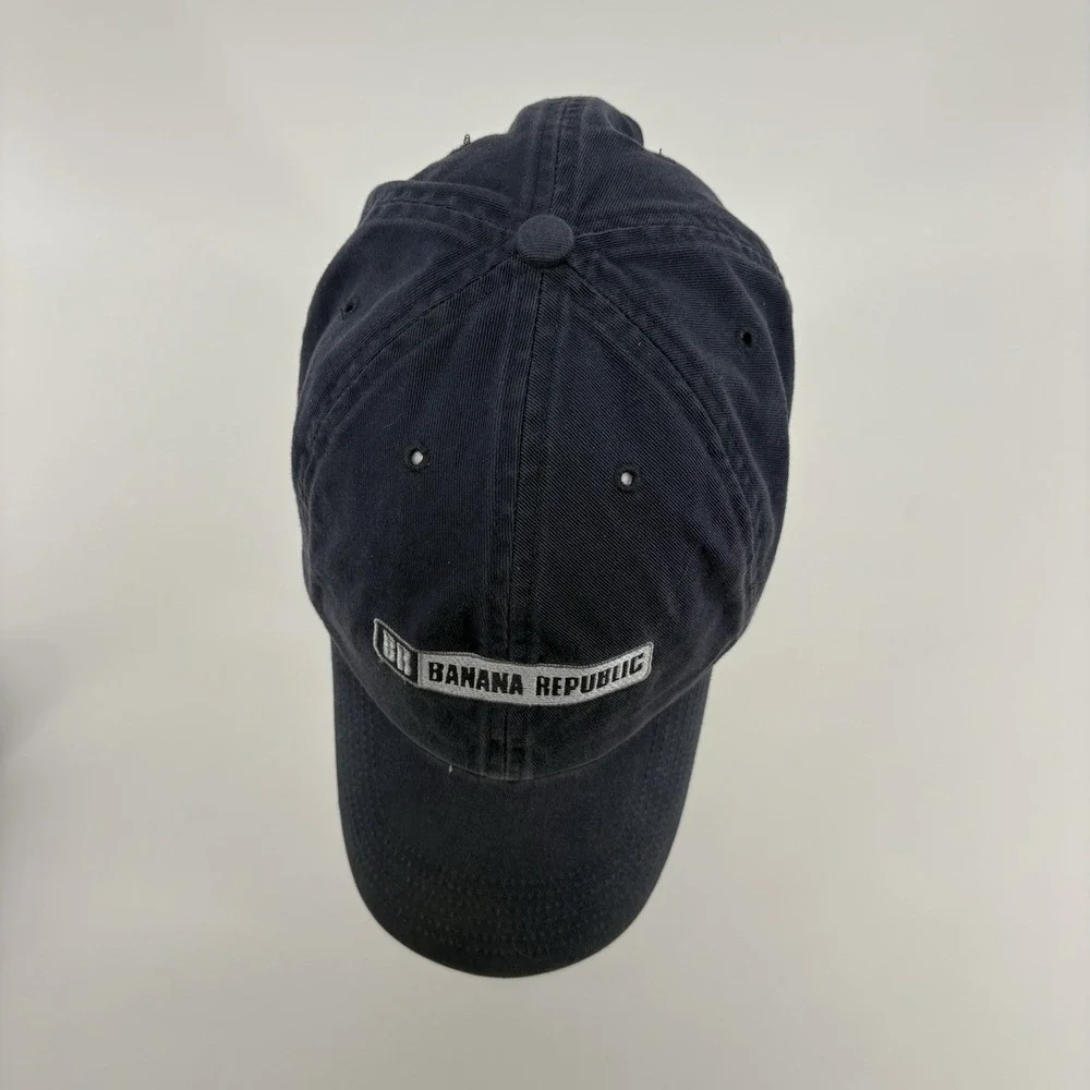 Vintage Banana Republic Baseball Hat Cap Adjustable Navy‎ One Size